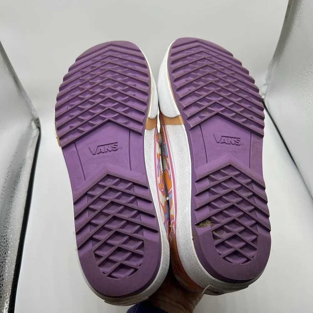 Vans UV Activated Old Skool Stacked Peace Women's 10 Men's 8.5 Platform Sneakers